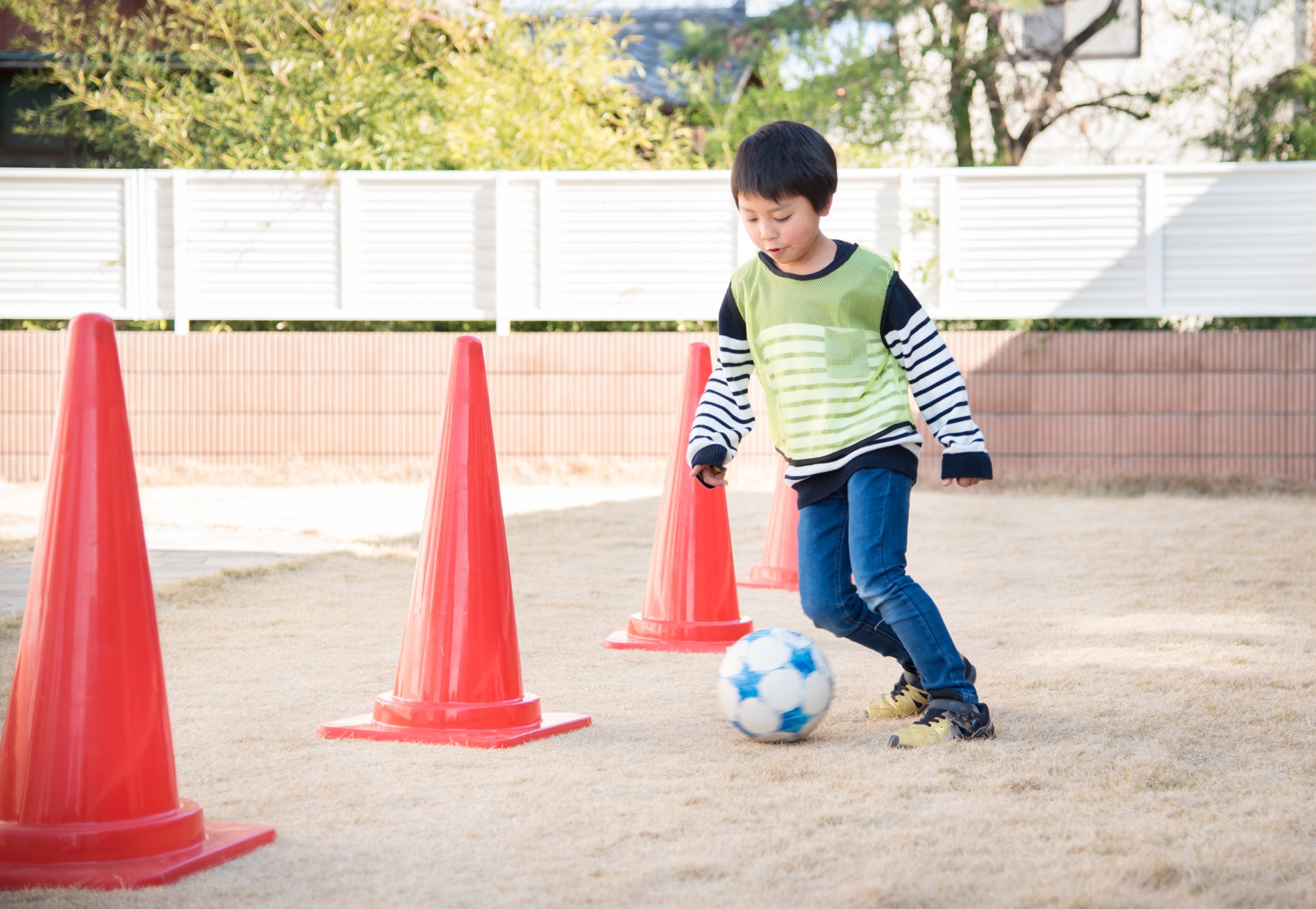 園児も楽しく練習 | 千葉県旭市のサッカースクールならボアンセオサッカースクール